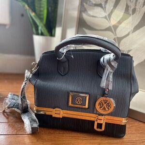 Medium Black and Blue Christian Lacroix Purse
